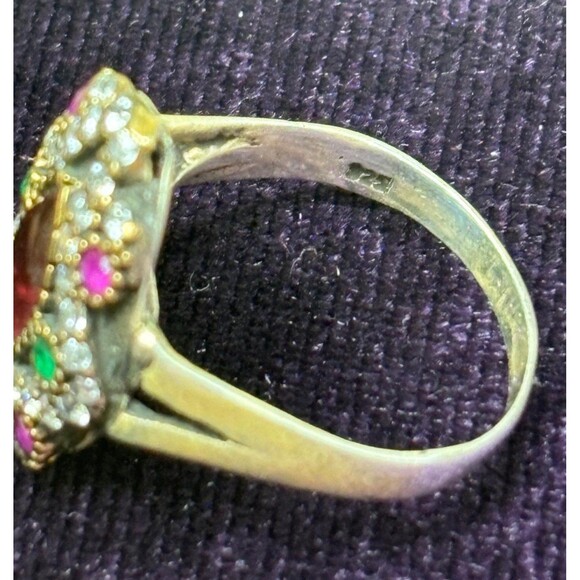 925 Sterling Silver Turkish Vintage Jewelry Set  for Women,NEW,Antique,Handmade - Picture 7 of 9